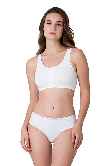 Van Heusen Women’s Cotton Wireless Bra – Non-Padded, Full Comfort with Anti-Slip Straps